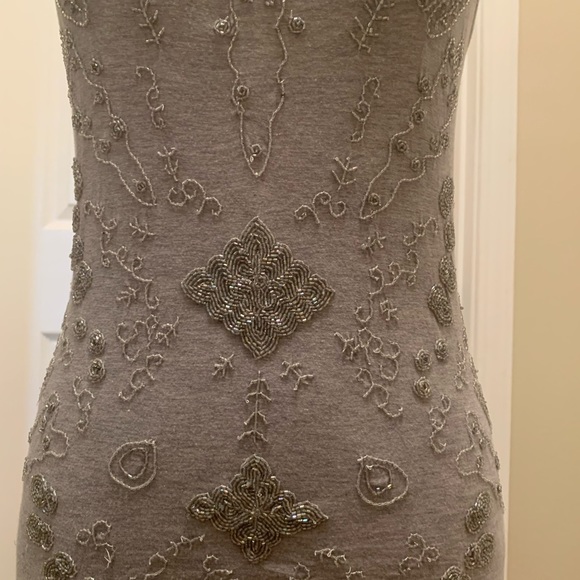 Gray beaded tank top - Picture 2 of 8